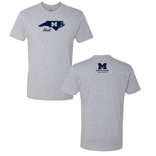 Next Level Soft Fitted Cotton Tee -- Heather Grey