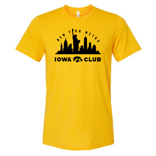 Skyline Bella Canvas Unisex Heather CVC T-Shirt -- Heather Gold