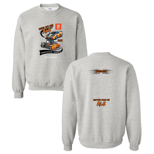 Gildan Heavy Blend Crew Neck Sweatshirt -- Ash