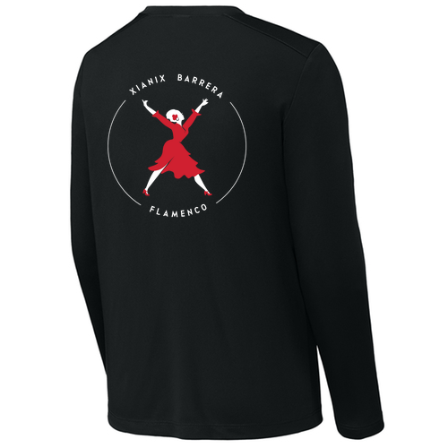 XBF Youth Performance Long Sleeve Tee -- Black