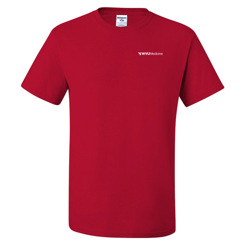 Jerzees Heavyweight 50/50 Adult T-Shirt -- True Red