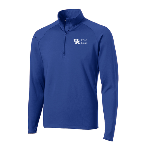 Sport Tek Sport Wick Stretch Half Zip Pullover -- True Royal