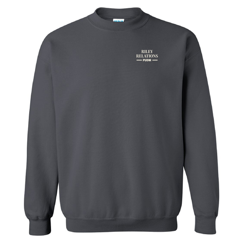 Gildan Heavy Blend Crew Neck Sweatshirt -- Charcoal