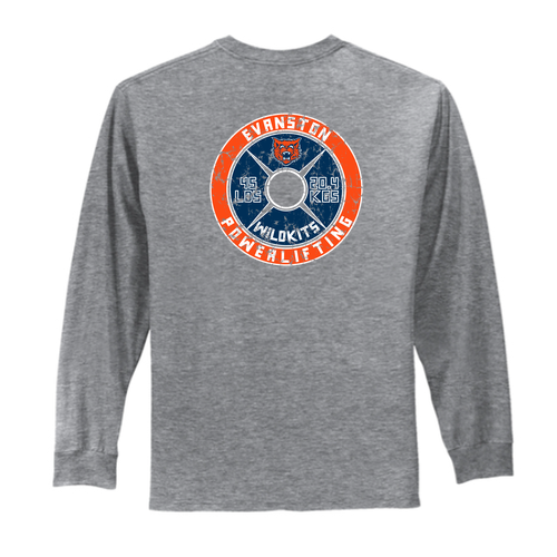 Port and Company100% Cotton Essential Long Sleeve T-Shirt -- Athletic Heather