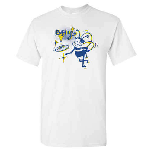 Mens/Unisex B-Fly Gildan Heavy Cotton Basic T-Shirt -- White