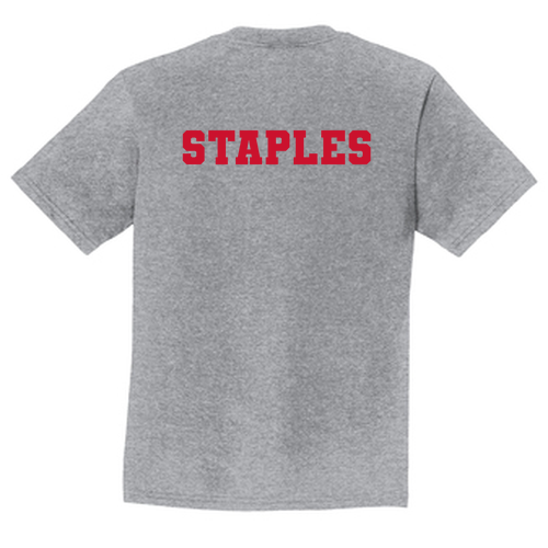 Youth Basic Tee -- Athletic Heather STAPLES