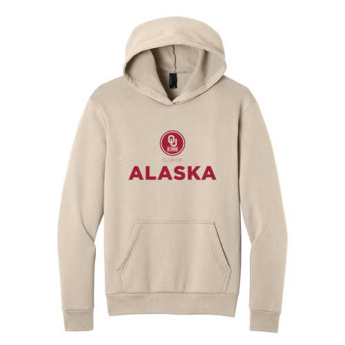 Port & Co Easy Fleece Pullover Hooded Sweatshirt -- Natural