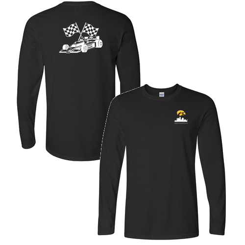 Gildan Softstyle Longsleeve T Shirt -- Black