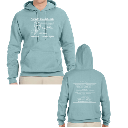 Jerzees 8 oz 50/50 Nublend Adult Hooded Sweatshirt -- Sage