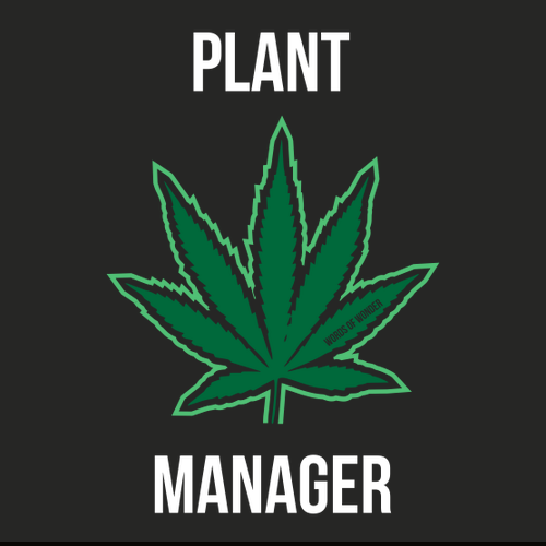 Plant Manager T-Shirt -- Black