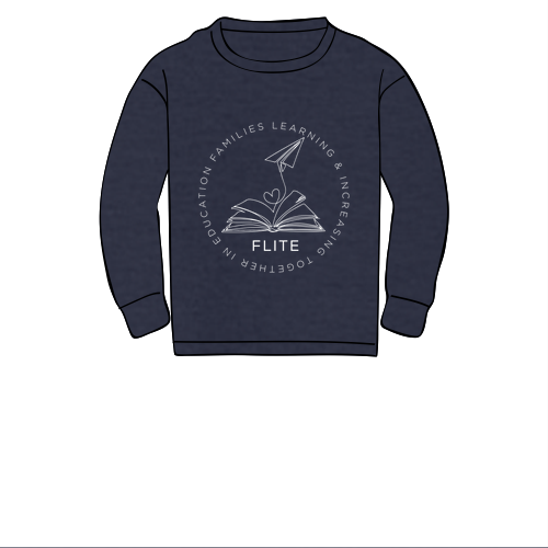 Gildan Heavy Blend Youth Crew Neck Sweatshirt -- Navy