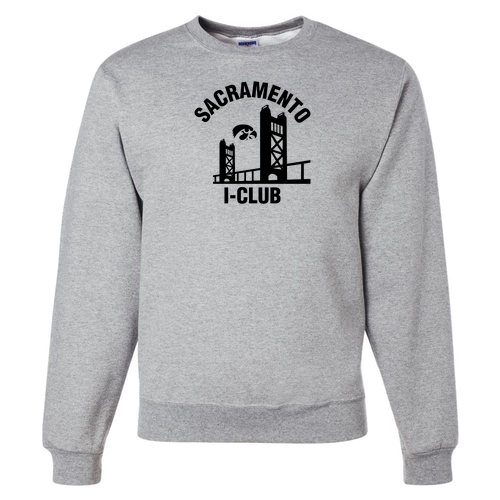 Jerzees 8 Oz., 50/50 Nublend Fleece Crew -- Athletic Heather