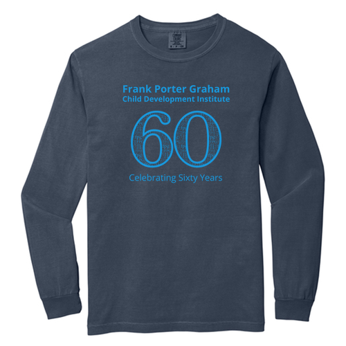 Comfort Colors Unisex Garment-Dyed Heavyweight Long Sleeve T-Shirt -- Navy