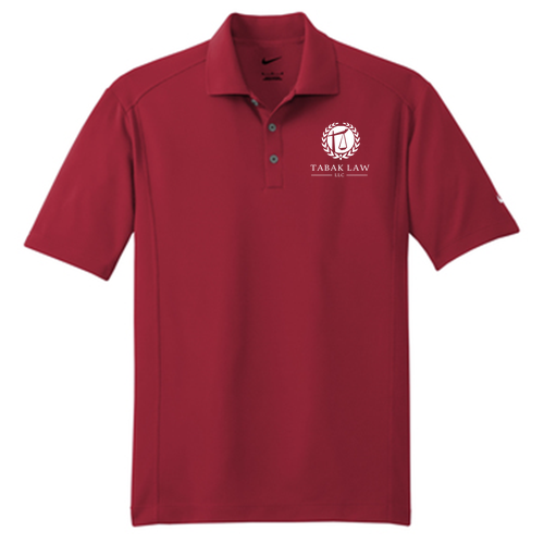 Nike Golf Dri Fit Classic Sport Shirt -- Varsity Red