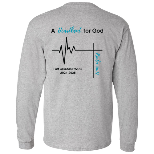 Hanes Adult 6 oz. Authentic-T Long-Sleeve T-Shirt -- Light Steel