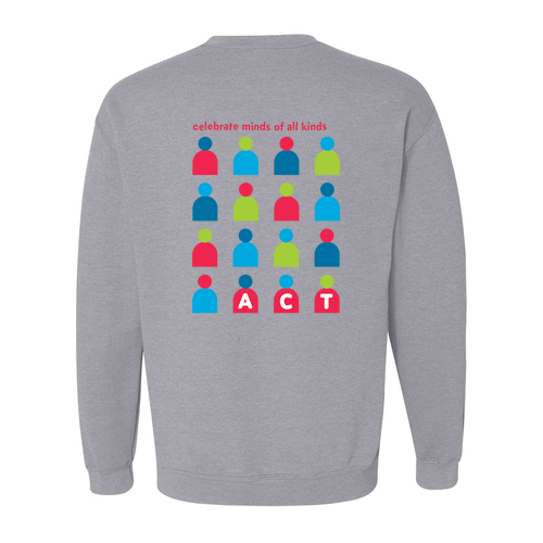 Gildan Heavy Blend Crew Neck Sweatshirt -- Sport Grey