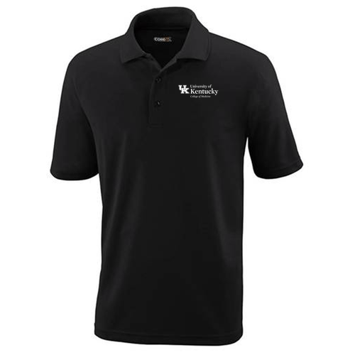 Ash City Core 365 Men's Origin Performance Pique Polo -- Black