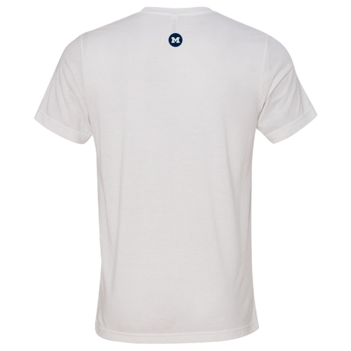 Team 102 Unisex Bella Canvas Triblend Short Sleeve T-Shirt -- White Solid Triblend