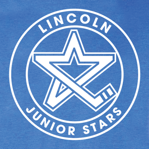 Unisex Jr Stars Cotton/Poly Tee -- Heather True Royal