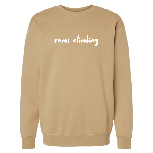 Independent Trading Co. Heavyweight Crewneck Sweatshirt -- Sandstone