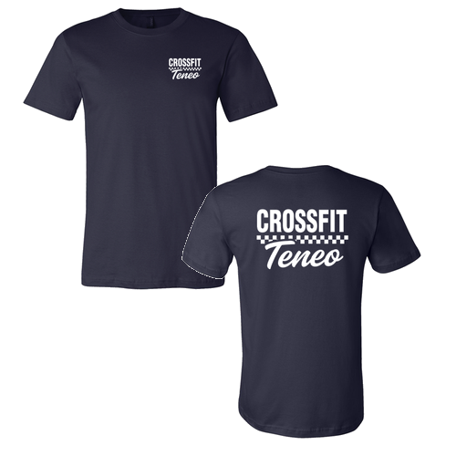 Bella Canvas Soft Fitted Jersey T-Shirt -- Navy