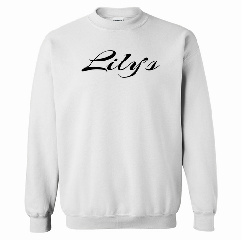 Gildan Heavy Blend White Crew Neck Sweatshirt