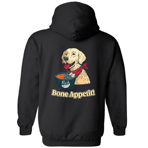 Bow Wow Hoodie -- Black