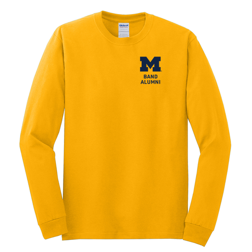 Gildan Heavy Cotton Longsleeve Basic T-Shirt -- Gold