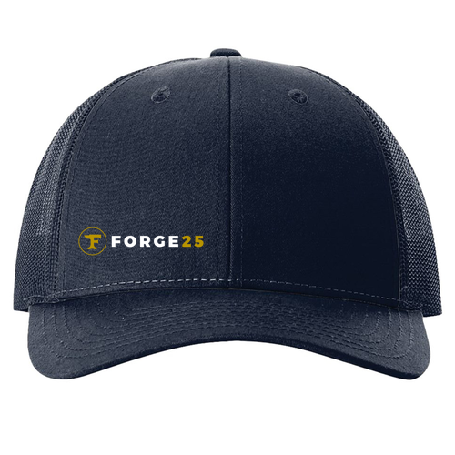 Richardson Low Profile Trucker Hat -- Navy