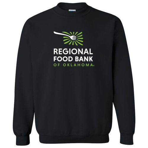 Gildan Heavy Blend Crew Neck Sweatshirt -- Black