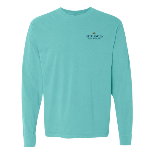 Comfort Colors Ringspun Long Sleeve Tee -- Lagoon