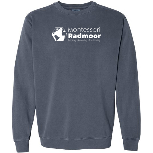 Comfort Colors Adult Crewneck Sweatshirt -- Denim