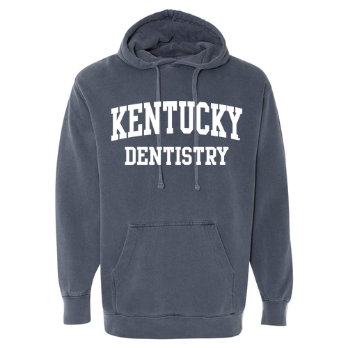 Comfort Colors Garment Dyed Hooded Pullover Sweatshirt -- Denim