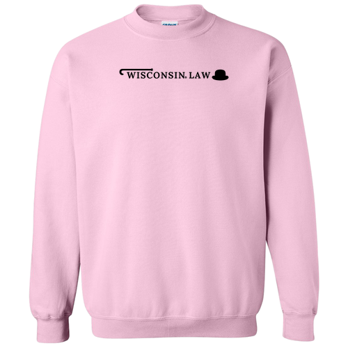 Top Hat & Cane Sweatshirt—Light Pink