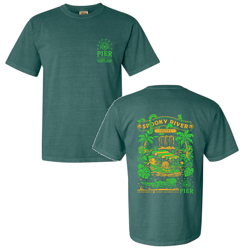 Comfort Colors Unisex Garment-Dyed Heavyweight T-Shirt -- Blue Spruce