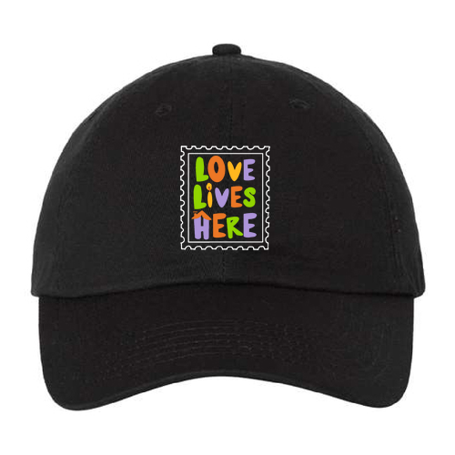 Valucap Bio-Washed Unstructured Hat -- Black