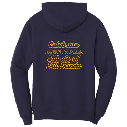 Port and Company Core Fleece Pullover Hooded Sweatshirt -- True Navy