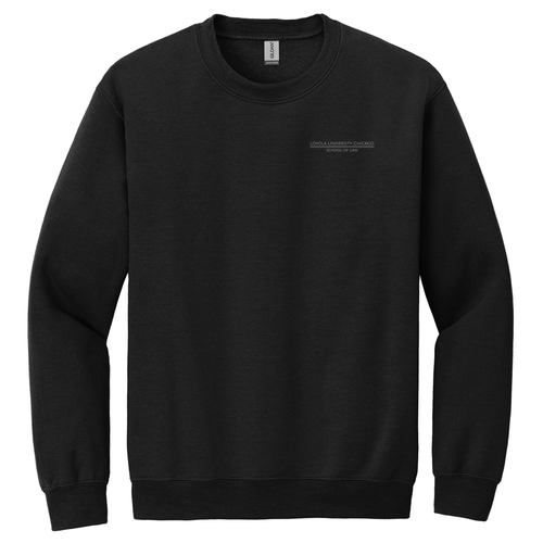 Corboy Law Center Crewneck Sweatshirt -- Black