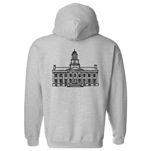 Gildan Heavy Blend Hooded Sweatshirt -- Sport Grey