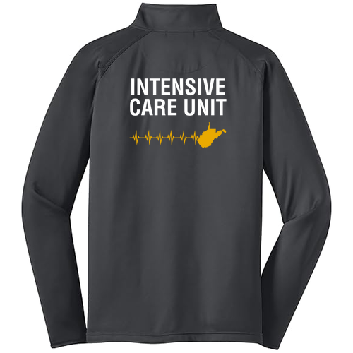 Sport Tek Sport Wick Stretch Half Zip Pullover -- Charcoal Grey