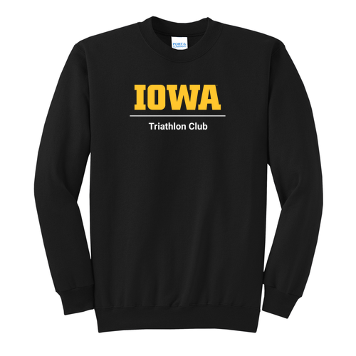 Port and Company Classic Crewneck Sweatshirt -- Jet Black