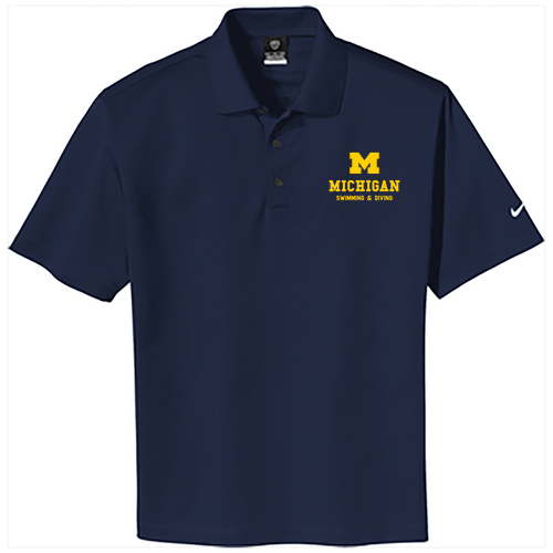 Nike Golf Tech Basic Dri Fit Polo -- Midnight Navy
