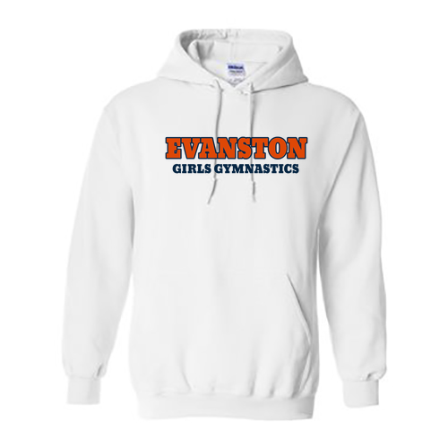 Gildan Heavy Blend Hooded Sweatshirt -- White