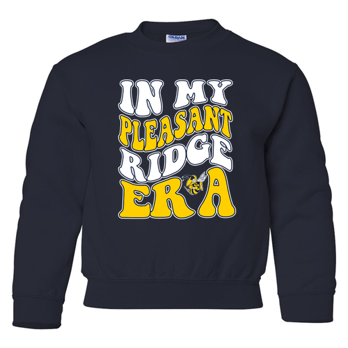 Youth Gildan Heavy Blend Crewneck Sweatshirt -- Navy