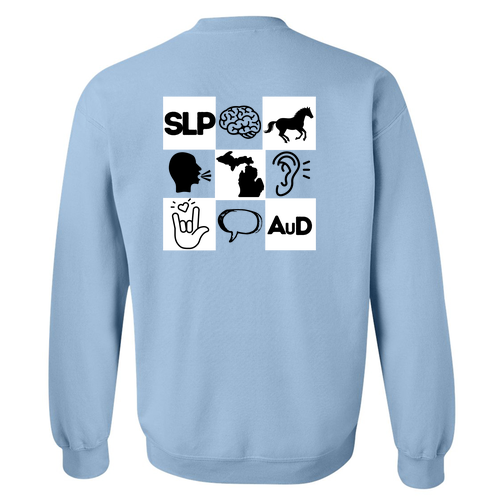 NSSLHA Gildan Heavy Blend Crew Neck Sweatshirt -- Light Blue