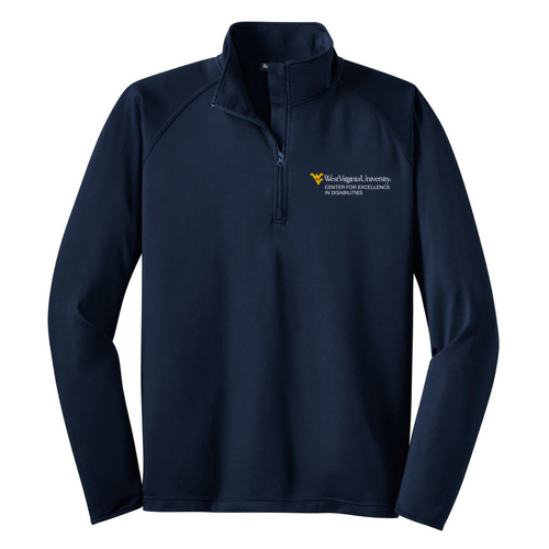 Sport Tek Sport Wick Stretch Half Zip Pullover -- True Navy