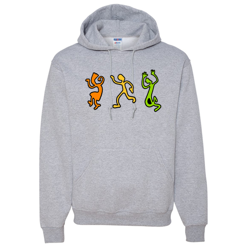 Jerzees 8 oz 50/50 Nublend Adult Hooded Sweatshirt -- Athletic Heather