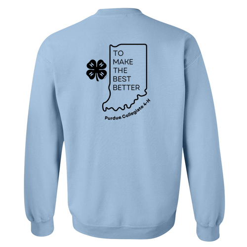 Gildan Heavy Blend Crew Neck Sweatshirt -- Light Blue