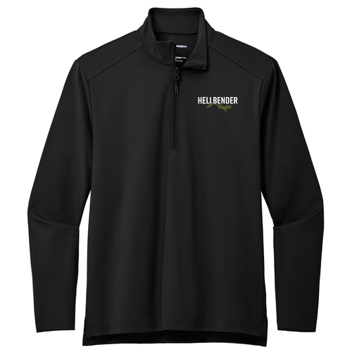 Port Authority C-FREE Double Knit 1/4-Zip -- Deep Black