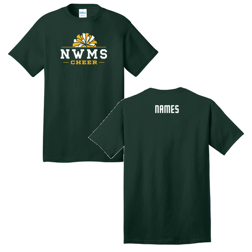 Port and Company 5.4 oz Cotton T-Shirt -- Dark Green